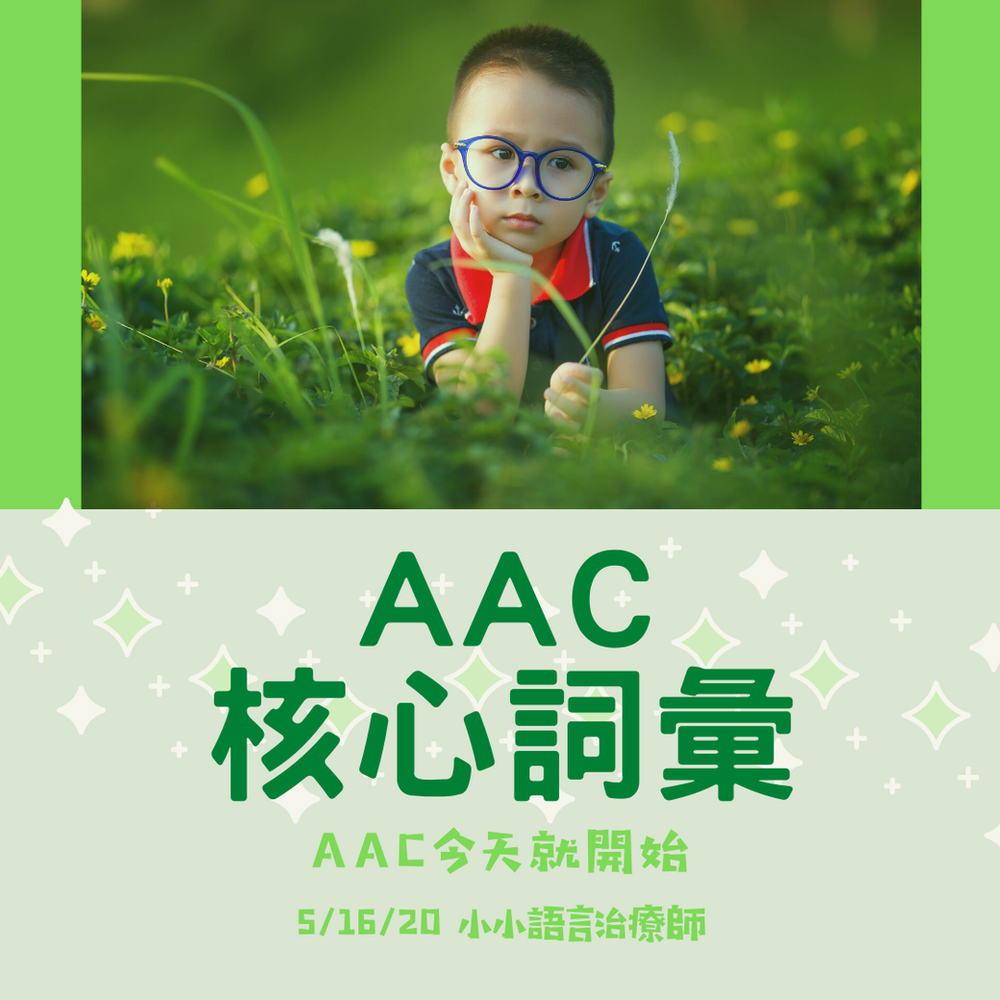 AAC 核心詞彙